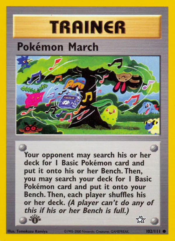 Pokémon Marsch Neo Genesis 102/111