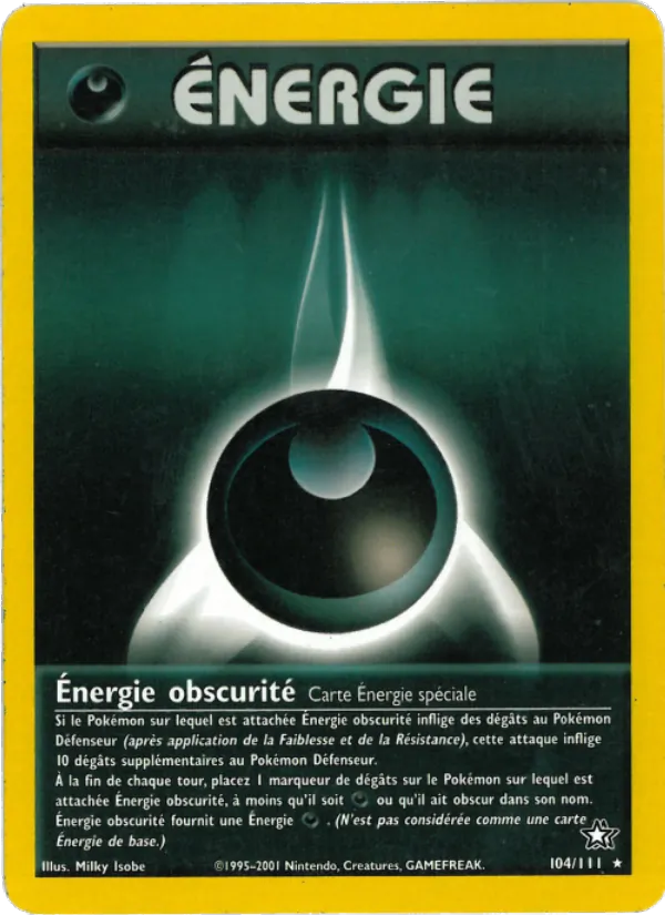 Énergie obscurité Neo Genesis 104/111