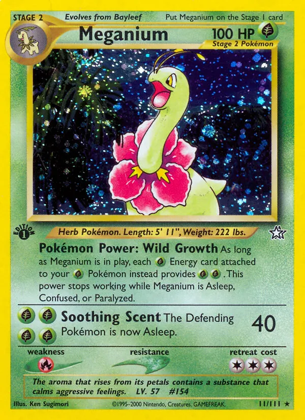 Meganium Neo Genesis 11/111