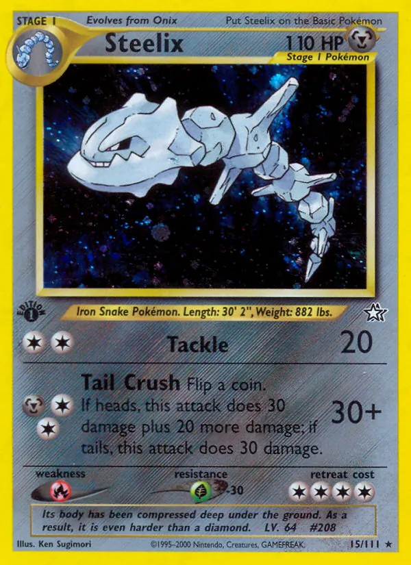 Steelix Neo Genesis 15/111