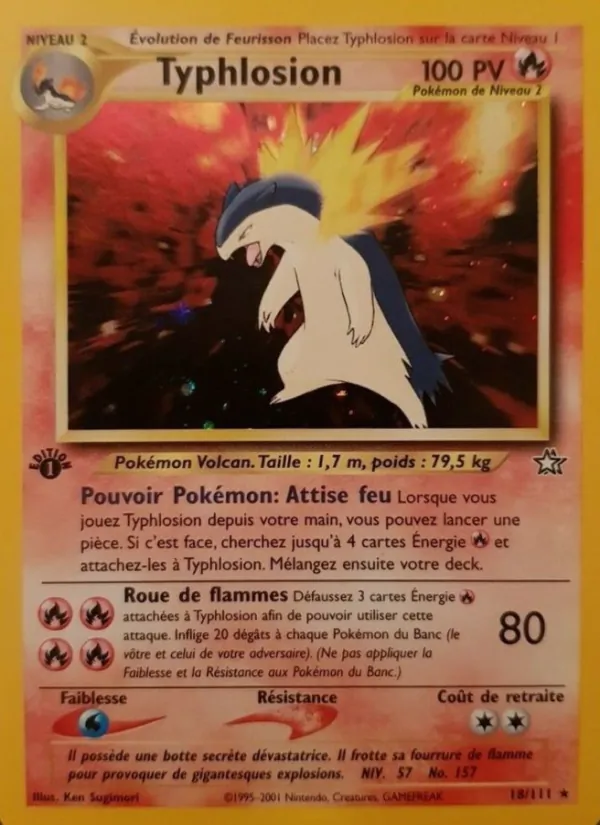 Typhlosion Neo Genesis 18/111