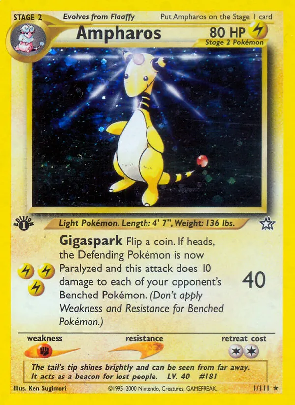 Ampharos Neo Genesis 1/111