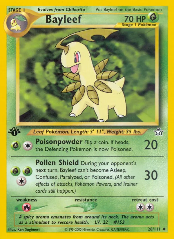 Bayleef Neo Genesis 28/111