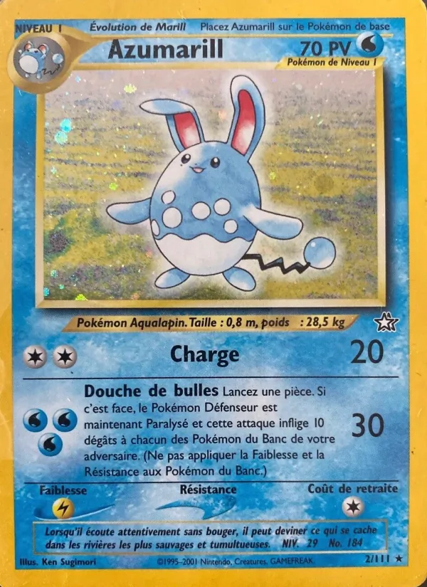Azumarill Neo Genesis 2/111