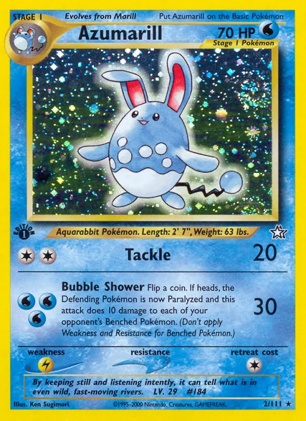 Azumarill Neo Genesis 2/111