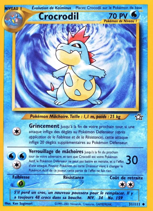 Crocrodil Neo Genesis 31/111