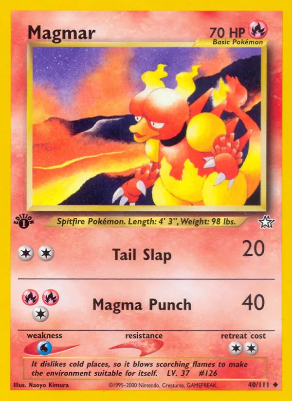 Magmar Neo Genesis 40/111