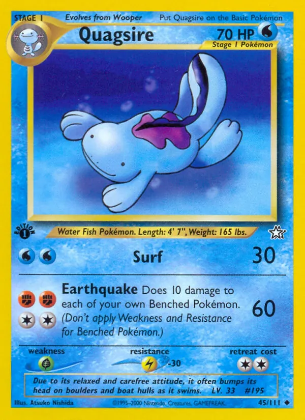 Quagsire Neo Genesis 45/111