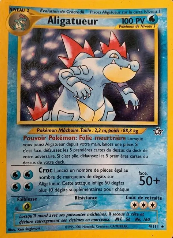 Aligatueur Neo Genesis 4/111