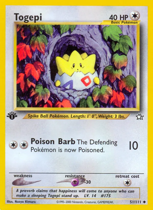 Togepi Neo Genesis 51/111