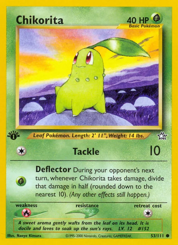 Chikorita Neo Genesis 53/111