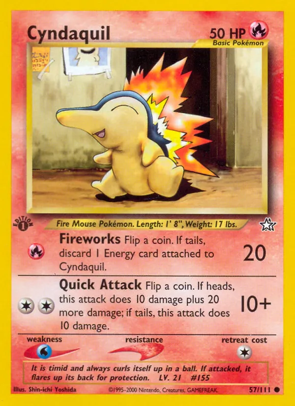 Cyndaquil Neo Genesis 57/111