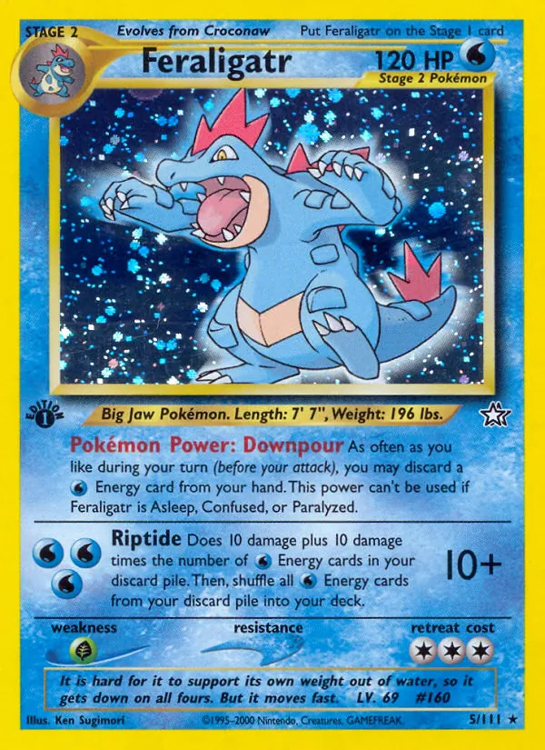 Feraligatr Neo Genesis 5/111