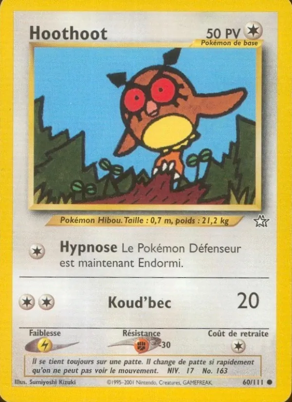 Hoothoot Neo Genesis 60/111