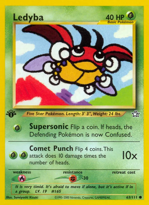 Ledyba Neo Genesis 63/111