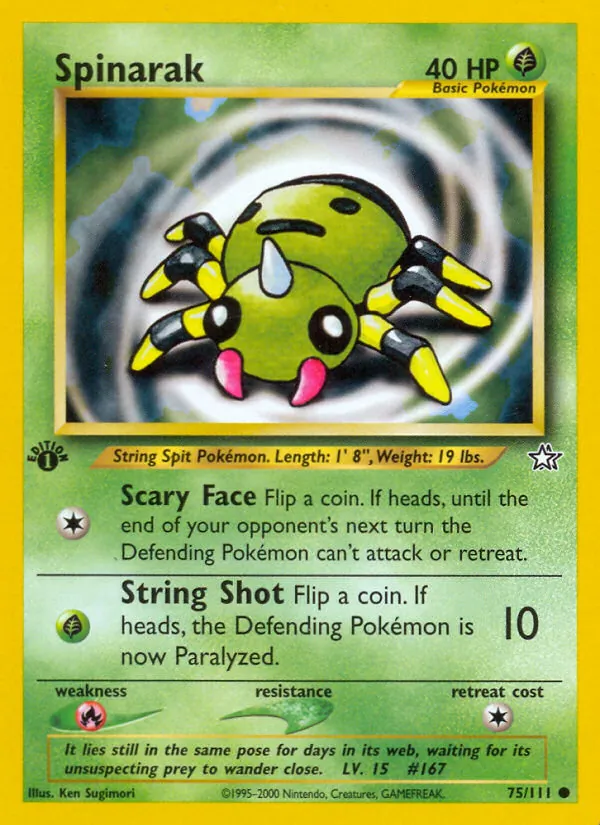 Spinarak Neo Genesis 75/111
