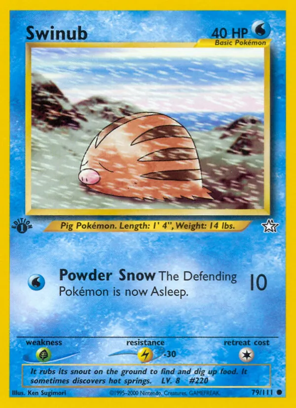 Swinub Neo Genesis 79/111