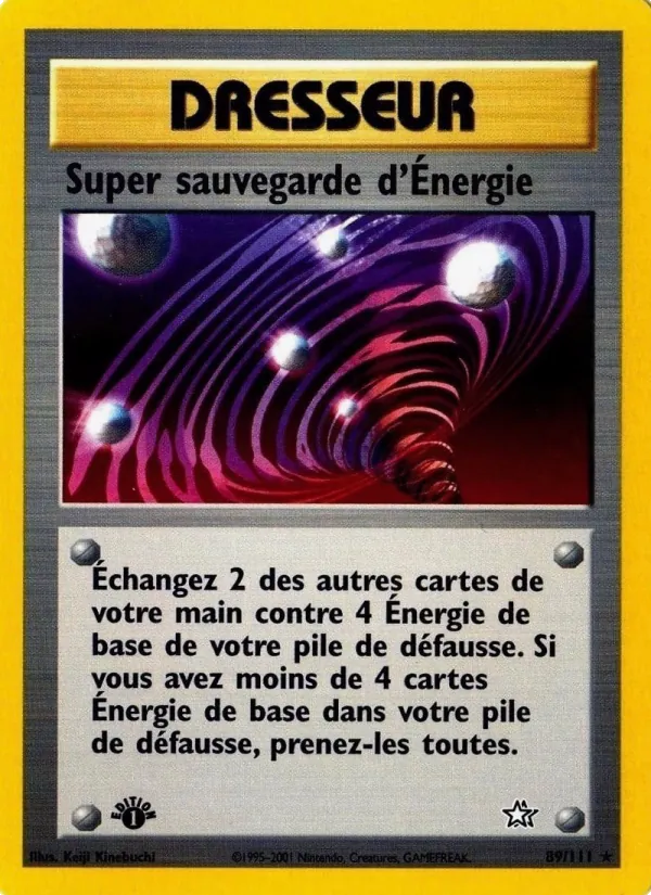 Super sauvegarde d'Énergie Neo Genesis 89/111