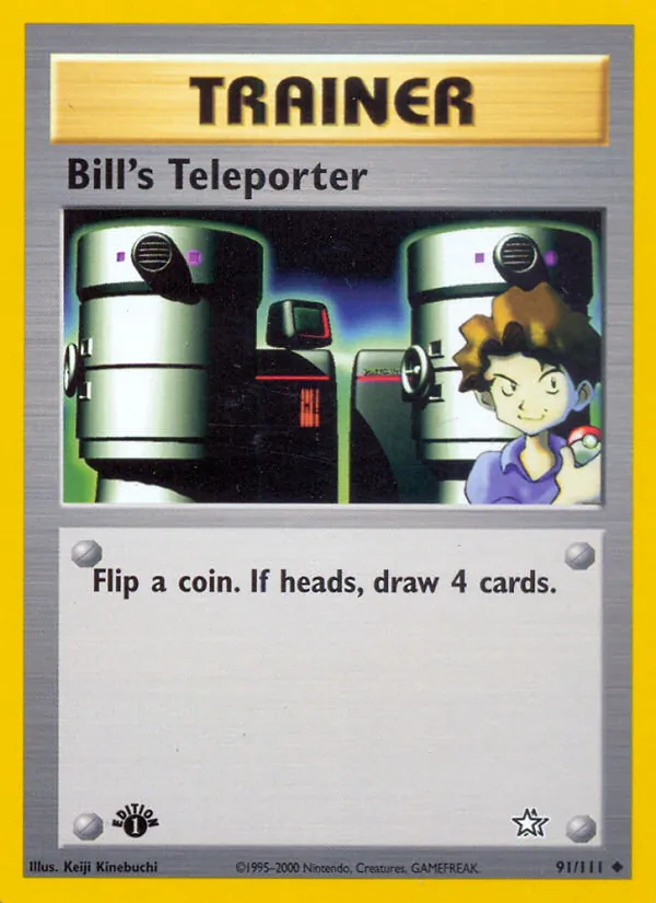 Bills Teleporter Neo Genesis 91/111