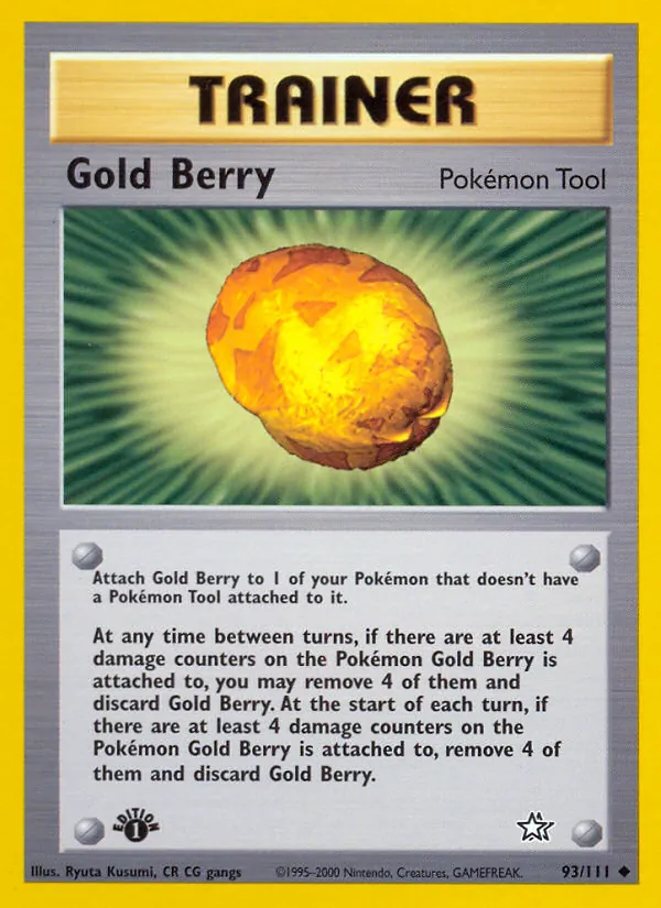 Gold Berry Neo Genesis 93/111