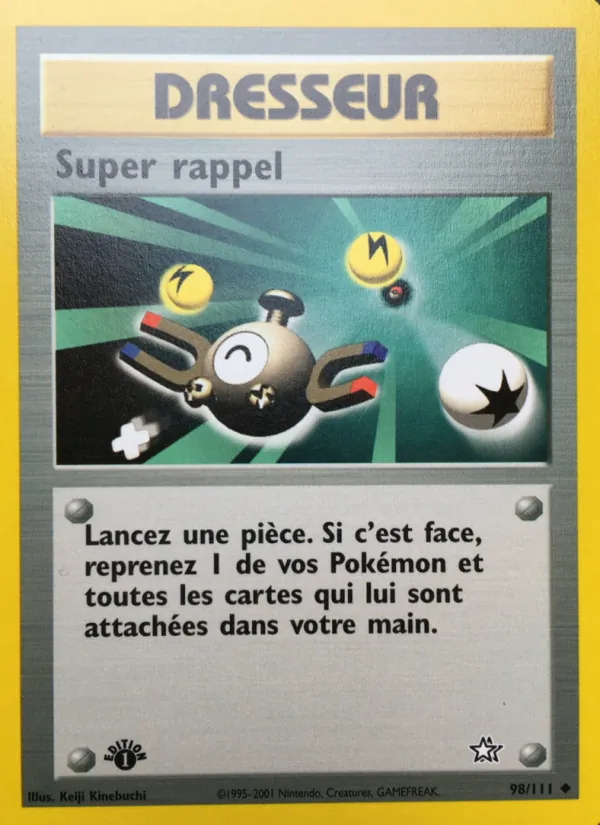Super rappel Neo Genesis 98/111