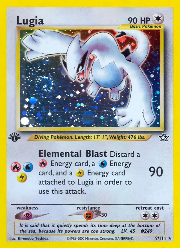 Lugia Neo Genesis 9/111
