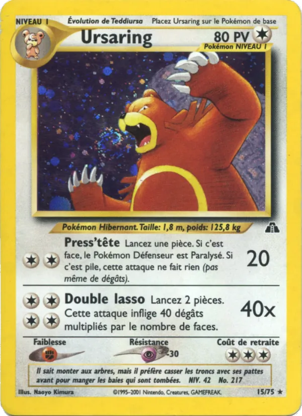 Ursaring Neo Discovery 15/75