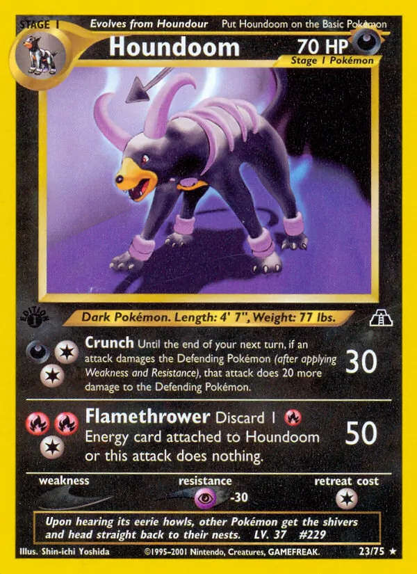 Houndoom Neo Discovery 23/75