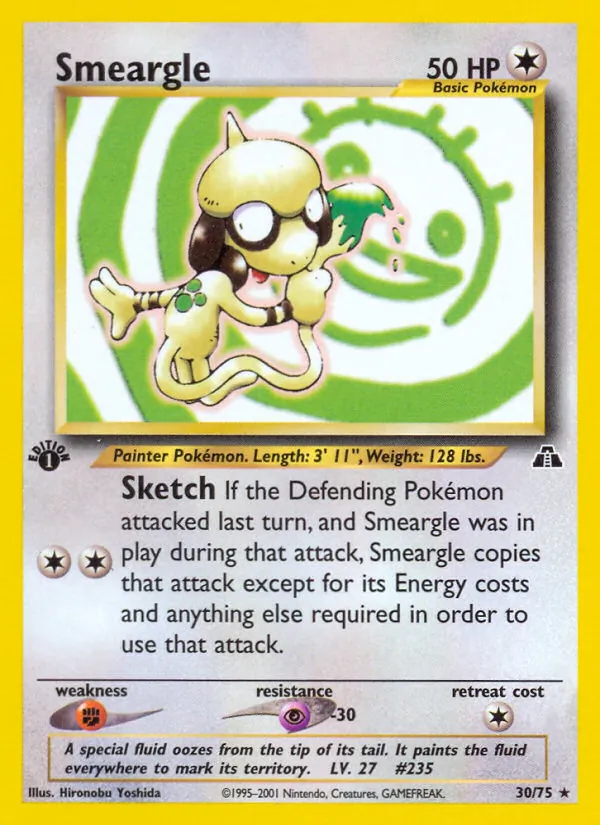 Smeargle Neo Discovery 30/75