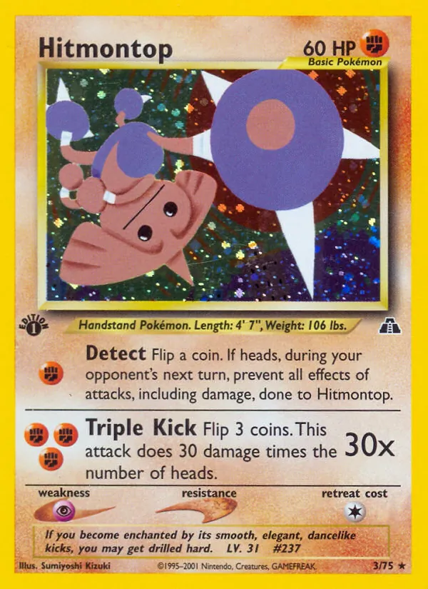 Hitmontop Neo Discovery 3/75