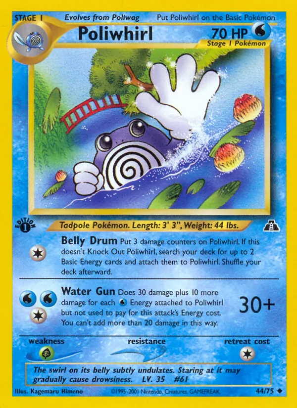 Poliwhirl Neo Discovery 44/75