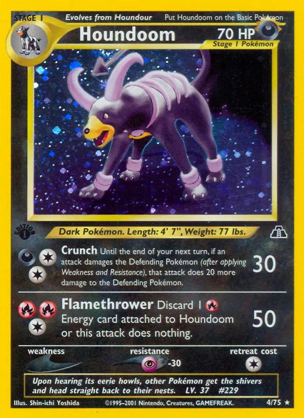 Houndoom Neo Discovery 4/75