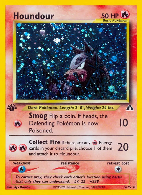Houndour Neo Discovery 5/75
