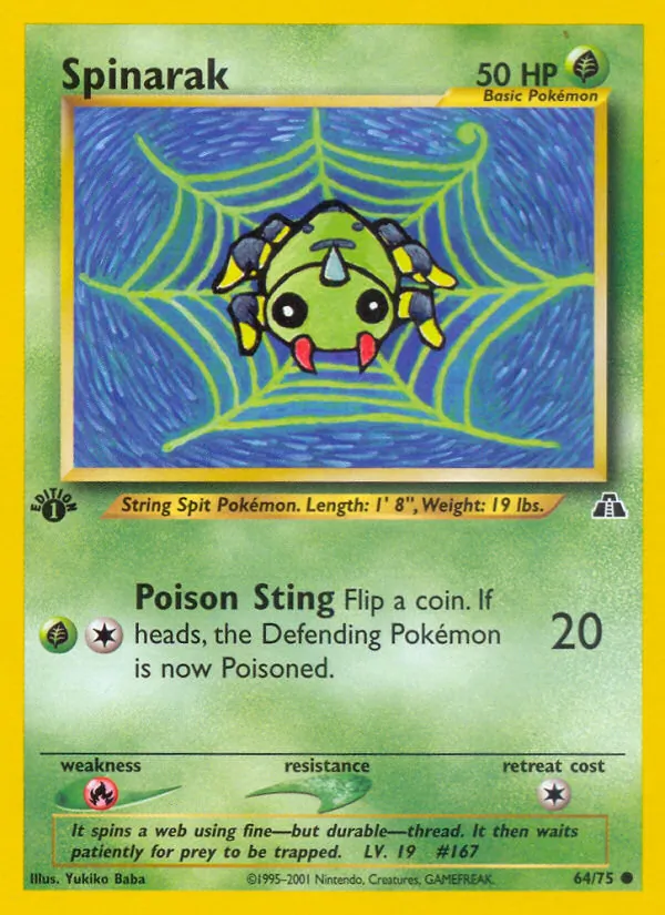 Spinarak Neo Discovery 64/75