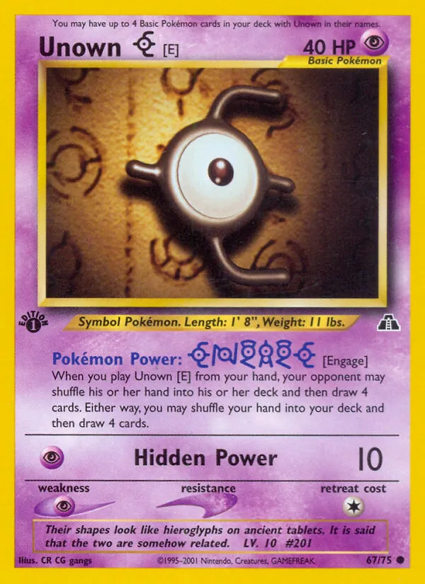 Unown [E] Neo Discovery 67/75