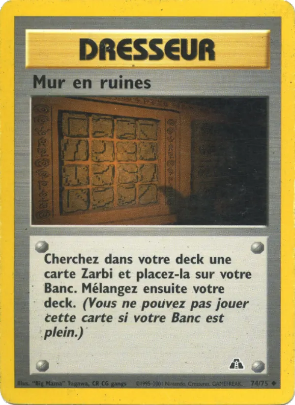 Mur en ruines Neo Discovery 74/75