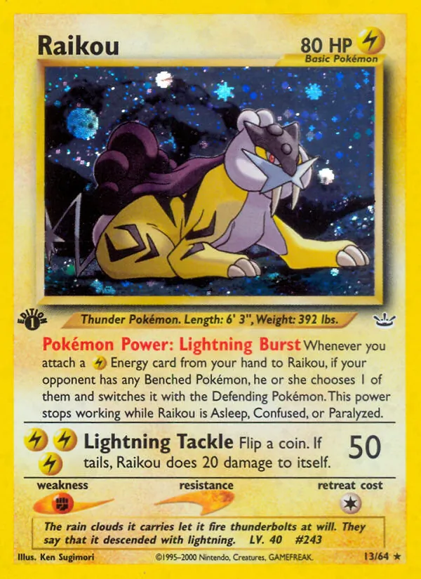 Raikou Neo Revelation 13/64