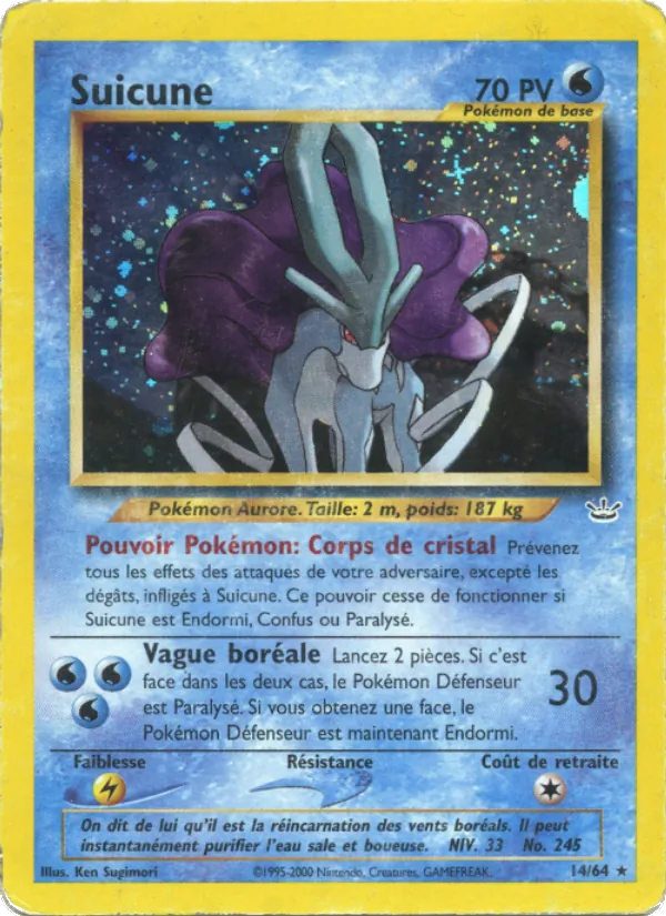 Suicune Neo Revelation 14/64