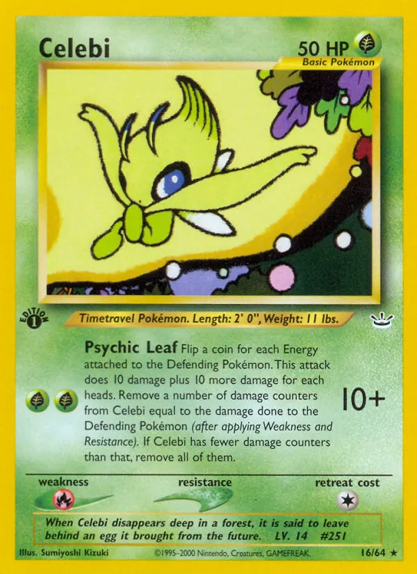 Celebi Neo Revelation 16/64