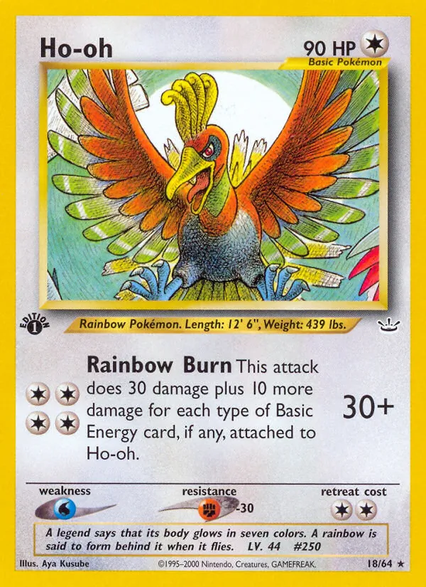 Ho-oh Neo Revelation 18/64