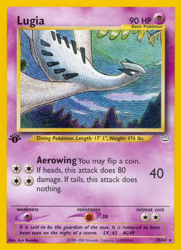 Lugia Neo Revelation 20/64
