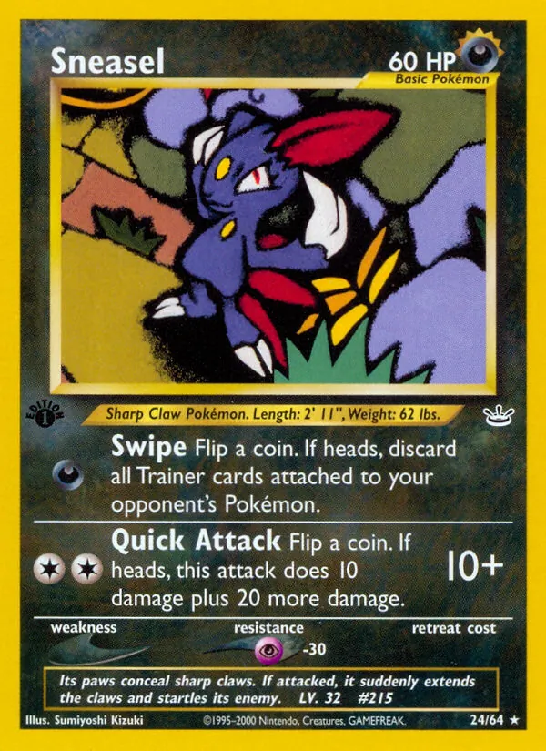 Sneasel Neo Revelation 24/64
