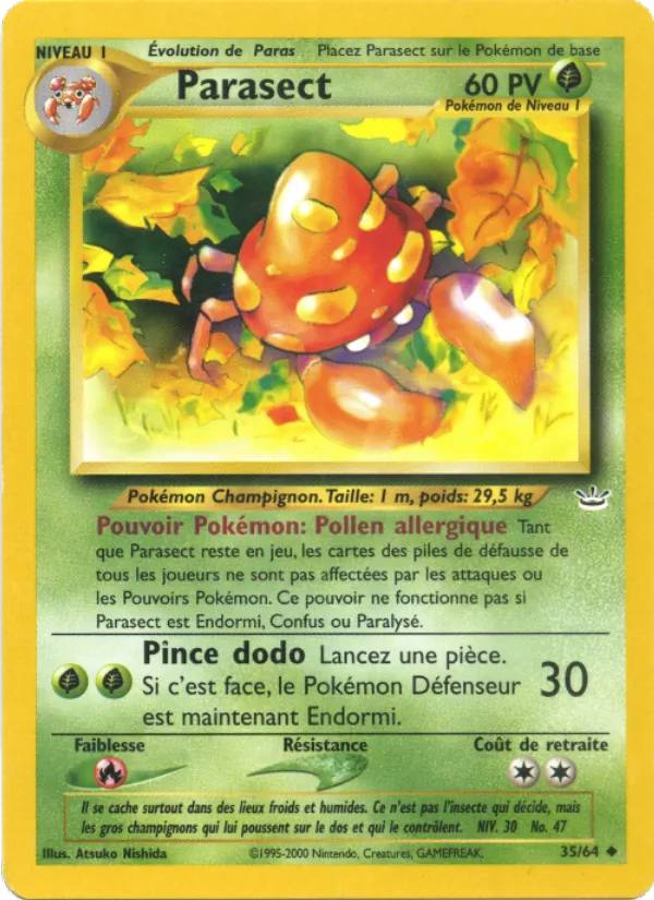 Parasect Neo Revelation 35/64