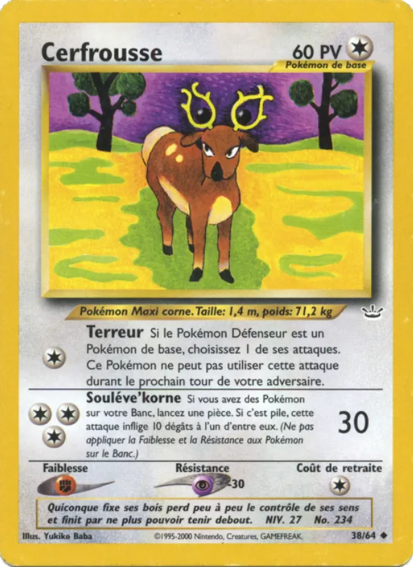 Cerfrousse Neo Revelation 38/64