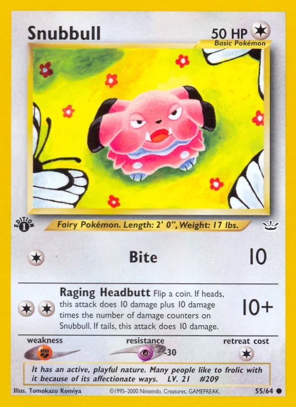 Snubbull Neo Revelation 55/64