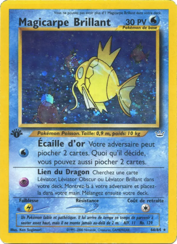 Magicarpe Brillant Neo Revelation 66/64