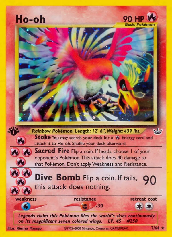 Ho-oh Neo Revelation 7/64