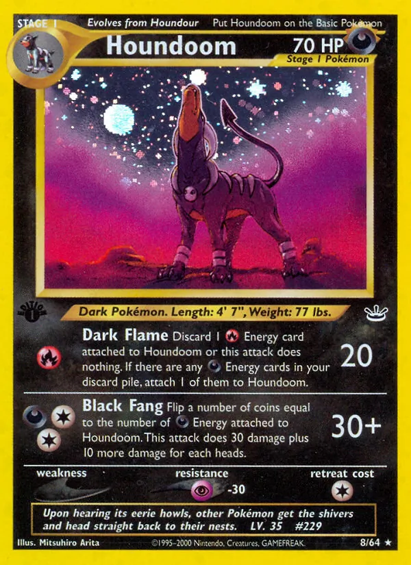 Houndoom Neo Revelation 8/64