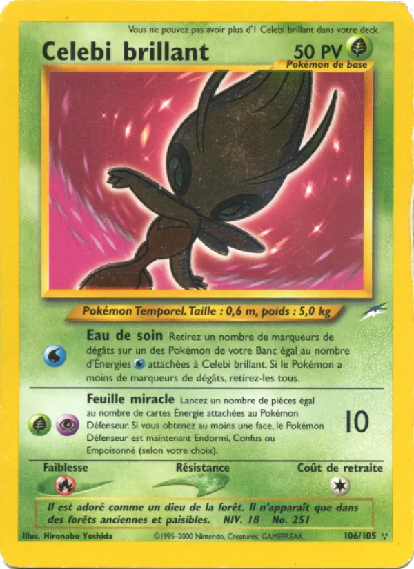 Celebi brillant Neo Destiny 106/105