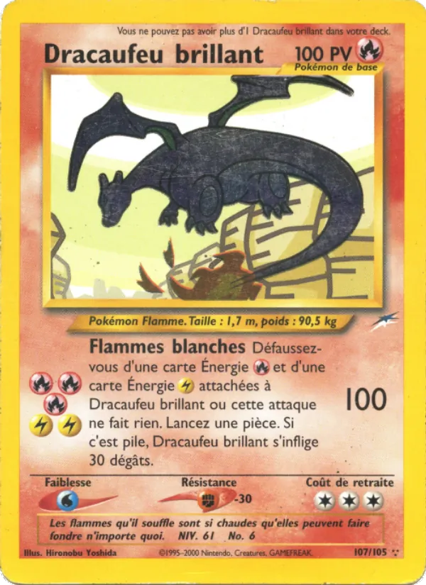 Dracaufeu brillant Neo Destiny 107/105
